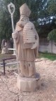 rzeźba w drewnie św. Ambroży